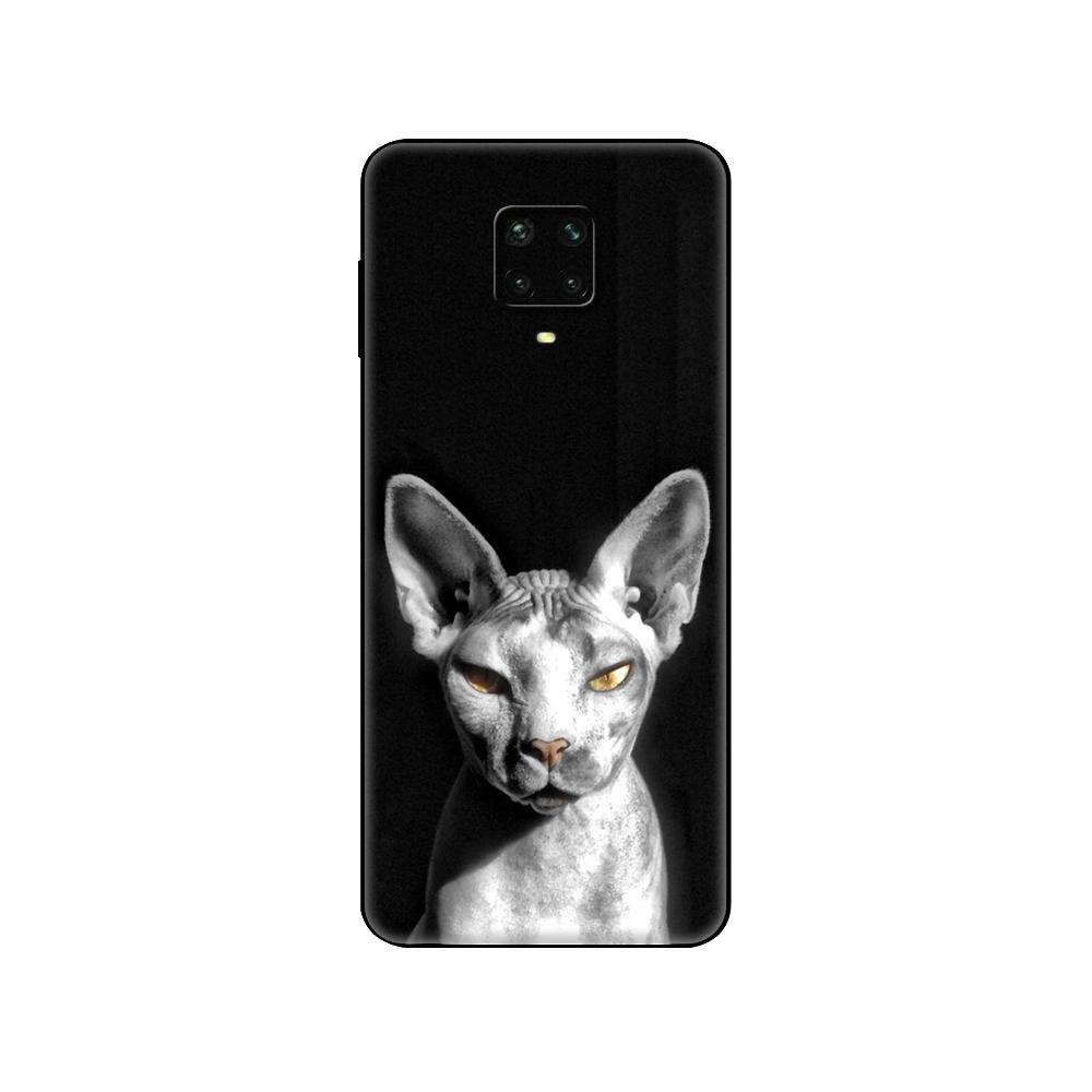 

Черный чехол из ТПУ для Xiaomi Redmi 7A 8 8A 9 9A 9C Чехол Redmi Note 8T 8 Pro T Note 9 9S 9 Pro Чехол Сфинкс Кот Xiaomi Redmi 8