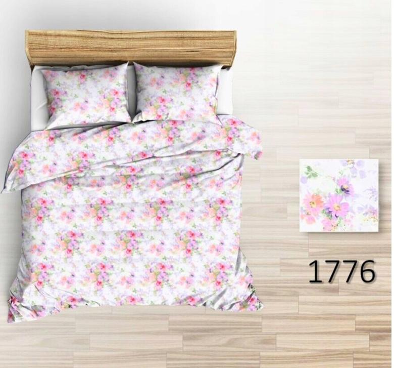 Komplet pościeli 160x200 bawełniana 100% polski producent mocna kwiaty