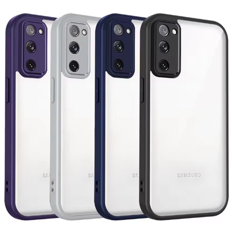 For Samsung S20 FE Case Galaxy S20FE Phone Case S20 FE Cover Air Cushion Shockproof Silicon Bumper Clear Matte Back Cover Hard