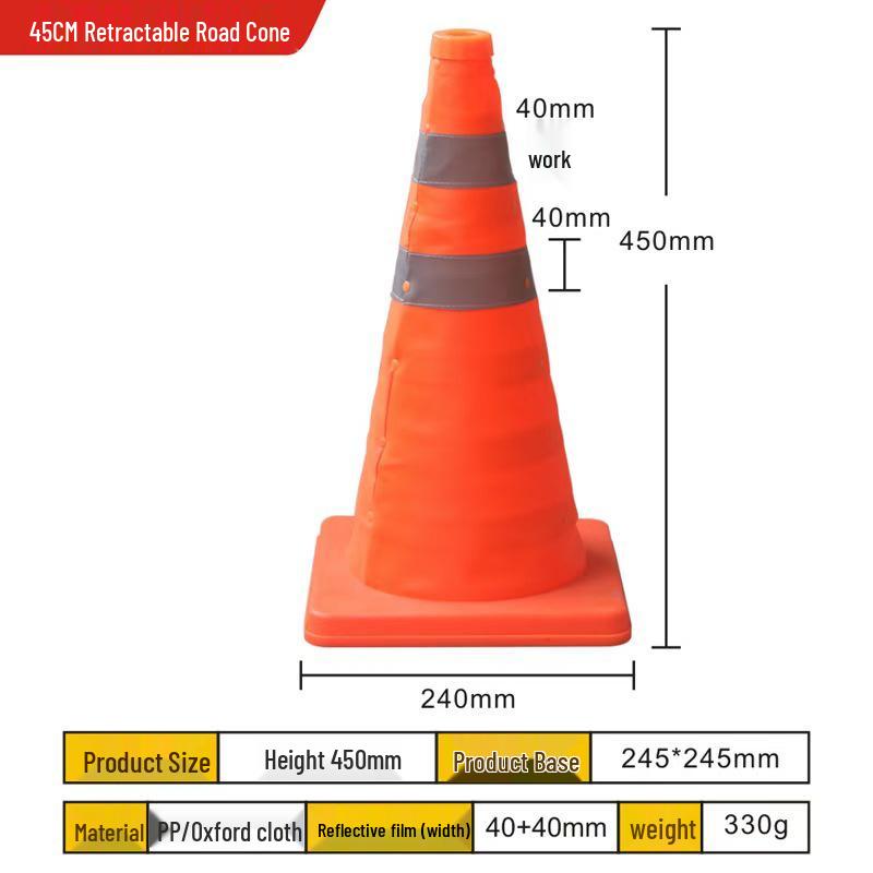EVA Foam Reflective Traffic Safety Cone
