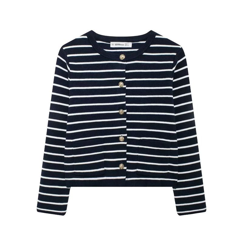 Kaslead New Arrival Women's Clothing Fashion Style Stripes Knitting Outwear Half-Length Skirt 5755110 5755111