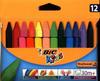KREDKI BIC KIDS 12KOL/90MM PLASTIDECOR 0789