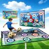 Tapete de Jogo de Alvo de Futebol da Copa do Mundo Multifuncional para Crianças para Brincadeiras Internas e Externas