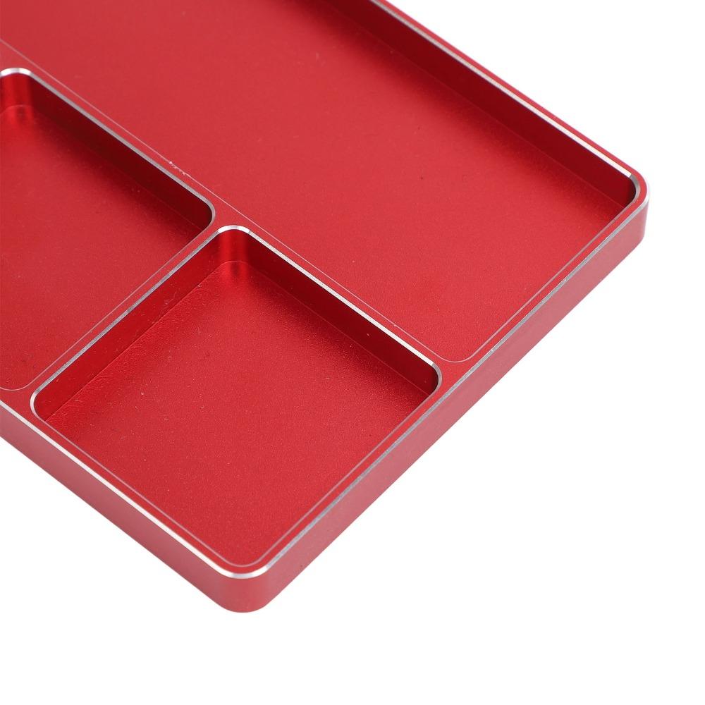 With Magnetic Pad RC Screw Tray Metal Repair Tool Organizer Magnetic Screw Holder  For RC Car