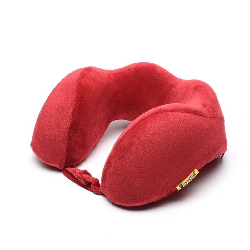TRAVEL BLUE Memory Foam U-Shaped Neck Pillow
