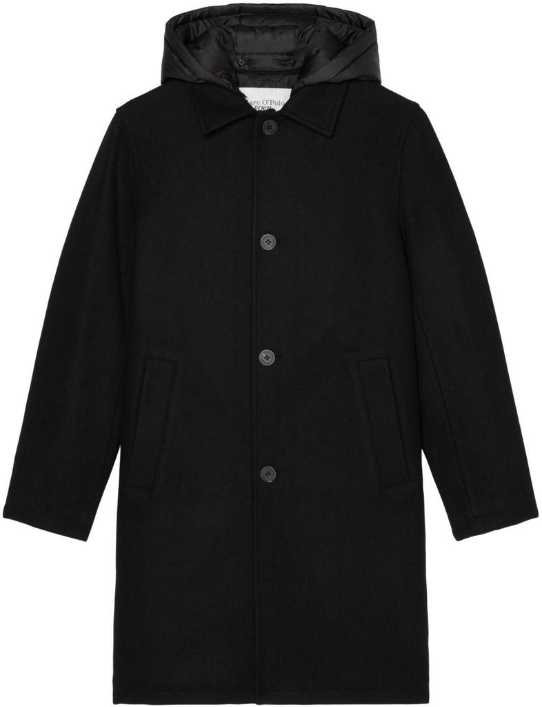 Coat Marc O'Polo Mantel Regular Aus Recyceltem Wolle-Mix (5000005419) Black