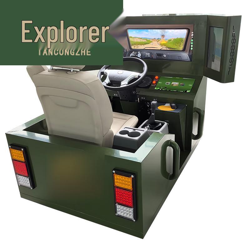 Static Single-Seat Driving Simulator