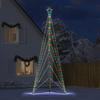 LED Christmas Tree 861 Multicolor LEDs 478 Cm