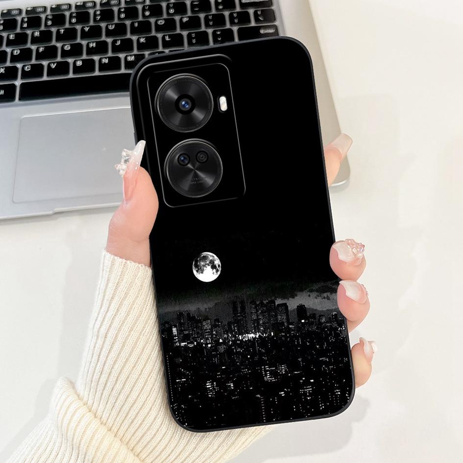 Für Huawei nova 12 SE 2024 Hülle BNE-LX1 Stoßfeste Abdeckung Niedlicher Astronauten-Cartoon Mattes Funda auf Huawei Nova12 SE Quadratischer Schutz