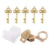 50Pcs/Set Key Bottle Opener With Tag Card Twine Yarn Bag Suitable For Wedding Gift Baby Shower Party Christmas Home Decor Gifts