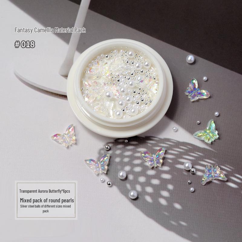 

Украшения для нейл-арта: Черная камелия роза стразы и жемчуг бусины аврора