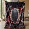 AC Milan Theme blanket Soft Flannel Blanket Plush Throw Blanket Cozy Sofa Bed Blanket for Home Decor