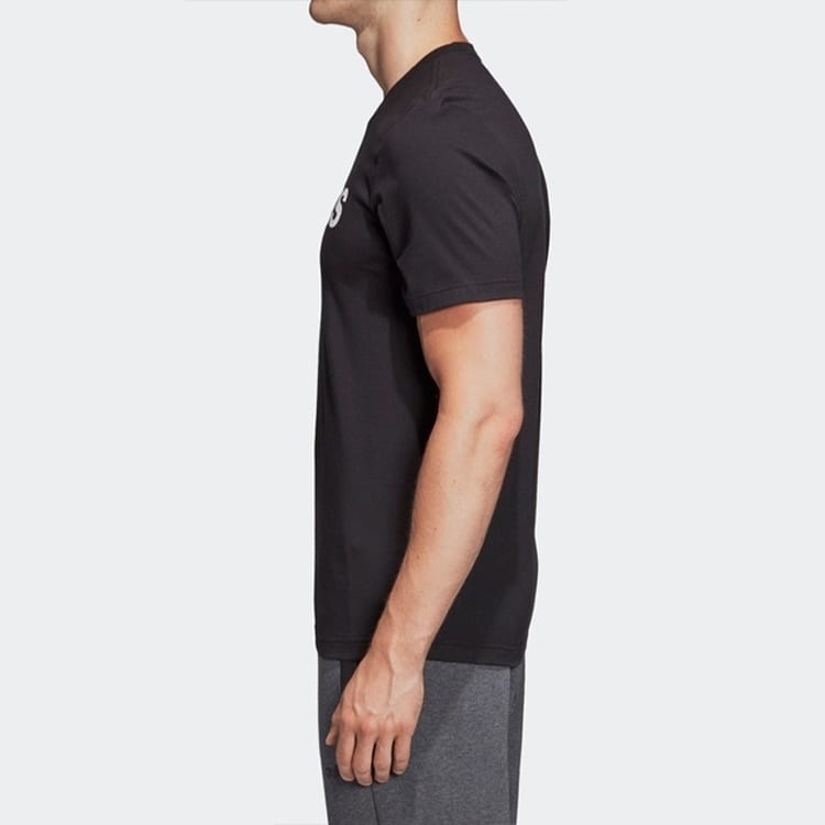 Adidas ESSENTIALS T Shirt Men's Black DU0404