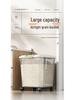 Wheeled Airtight 30-50 Jin Rice & Flour Storage Container - Insect & Moisture-Proof, Food Grade