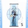 Impact Genshin Scroll Hanging Painting Anime Character Bedroom Decoration Painting Comic Exhibition Two-Dimensional Poster