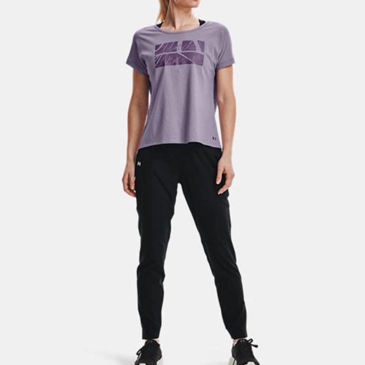 Under Armour Training Loose Woven Pants Women Pants Black 1357447-001