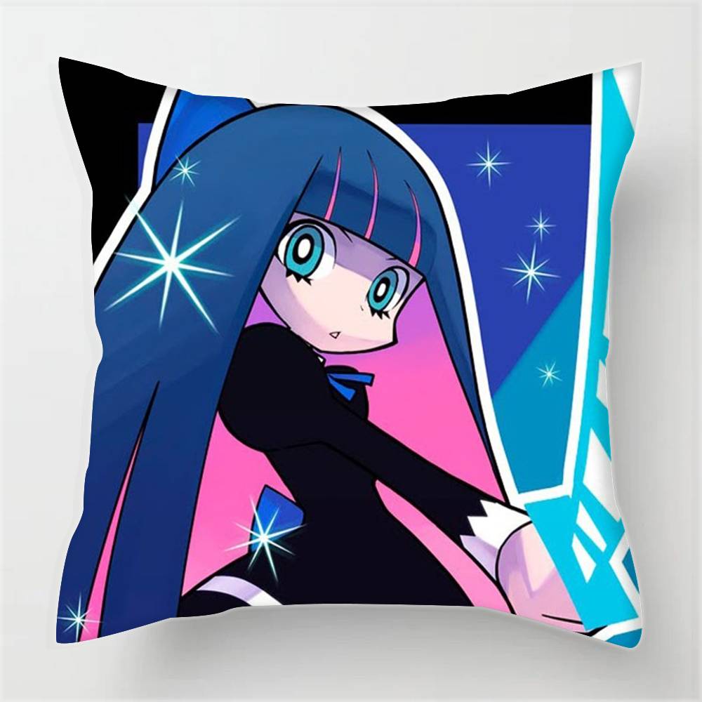 Pillowcases Cushion Covers Living Room Sofas Home Decor Gifts Anime Panty And Stocking With Garterbelt