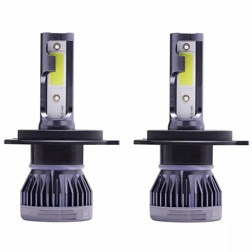 

2Pcs H4 LED Headlight 360 Degree Illumination 120W 6000K High Low Beam Car Fog Lamp Type A