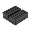 Car Lift Scissor Jack Rubber Support Pad 70x70x25mm with Groove for Weight Absorption and Protection of Suspension Components
