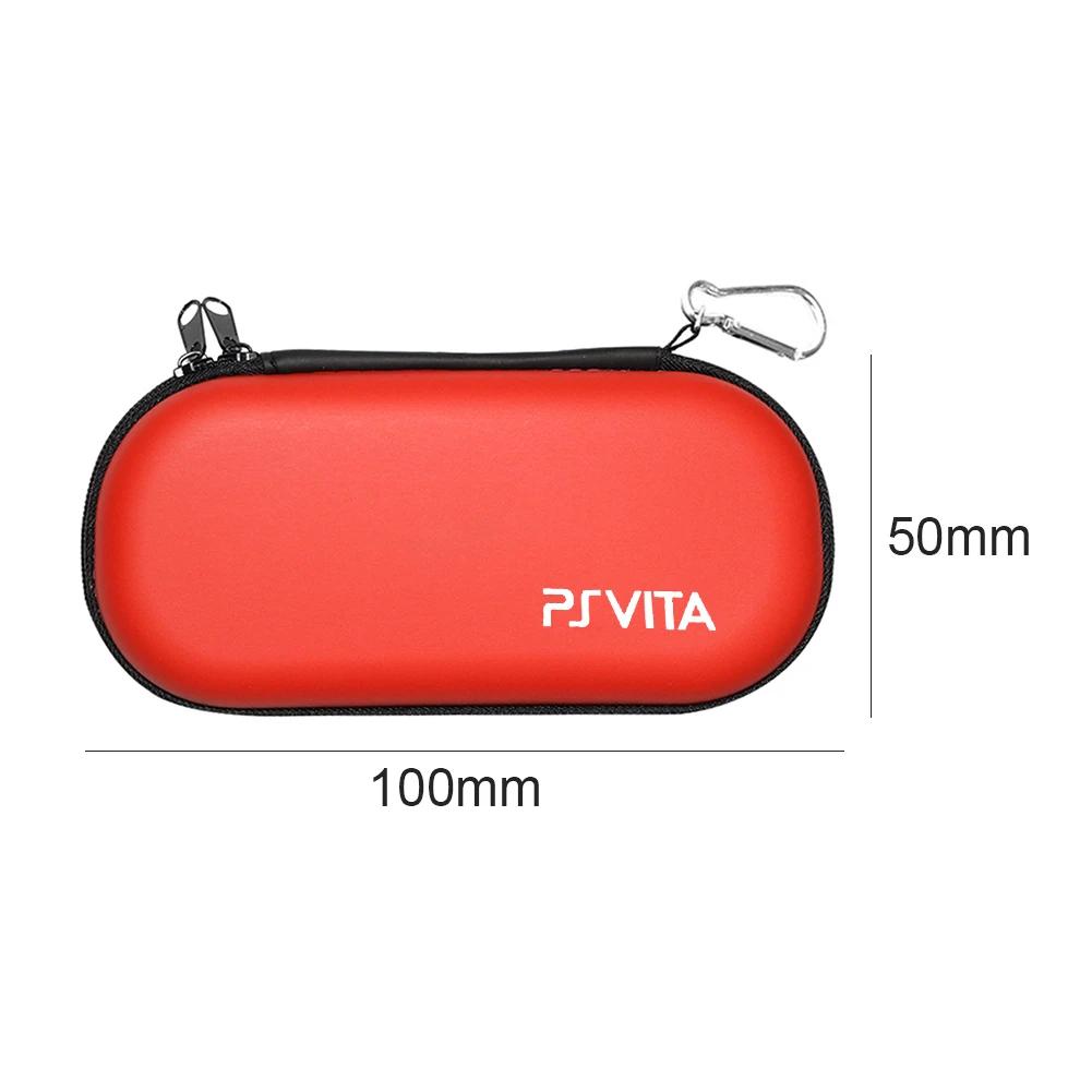 Bolsa Estojo Rígido EVA de Alta Qualidade Anti-choque Para Sony PSV 1000 GamePad Estojo Para PSVita 2000 Console Slim Bolsa de Transporte PS Vita