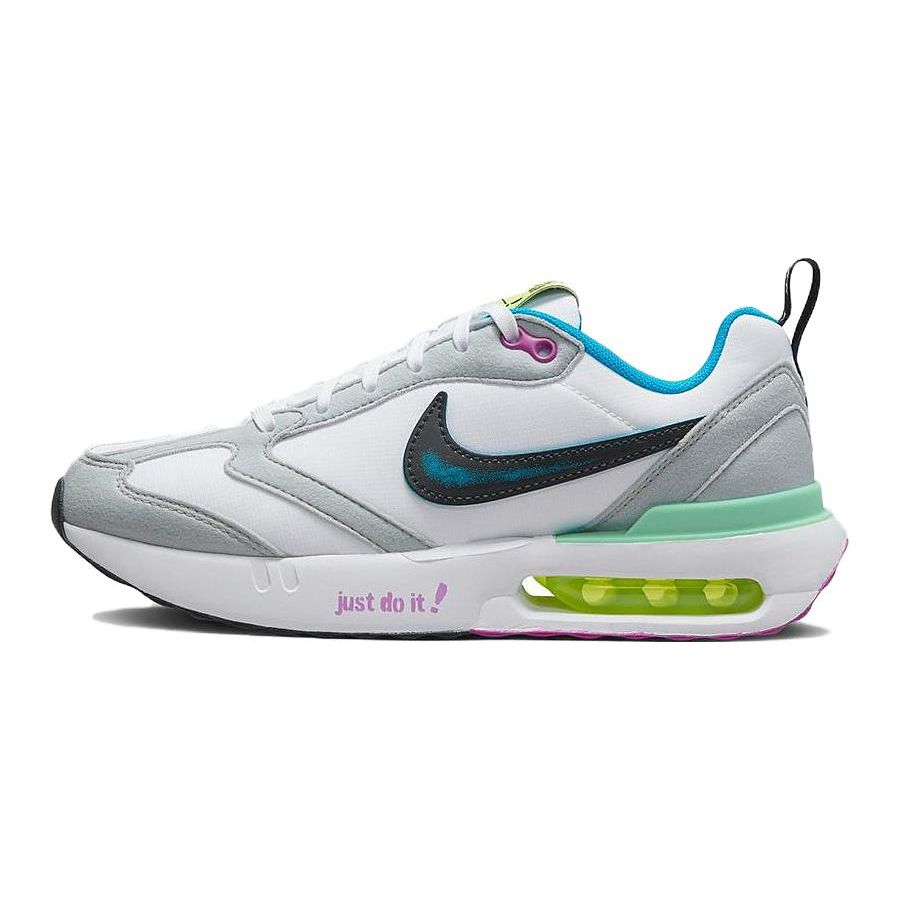 Nike Air Max Dawn GS Just Do It! White Blue Kids Shoes DX3772-100 35.5