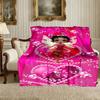 1pc Comfortable Home Print Throw Blanket, Betty Boop Blanket For Bed and Sofa Use, Special Present For Family