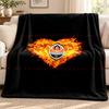 FC Shakhtar Donetsk Blanket Flannel Blanket Soft Cozy Plush Throw for Sofa Bed Lightweight Home Decoration Outdoor Camping