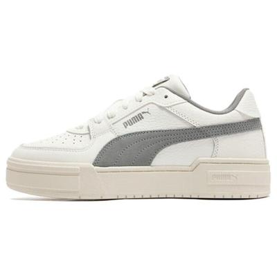 Comfortable Versatile Simple Low-Top Sneakers Unisex Sneakers White Gray 393490-06