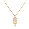 Kate Spade Ice Cream Design Copper Necklace Women's Gold KL445-necklace