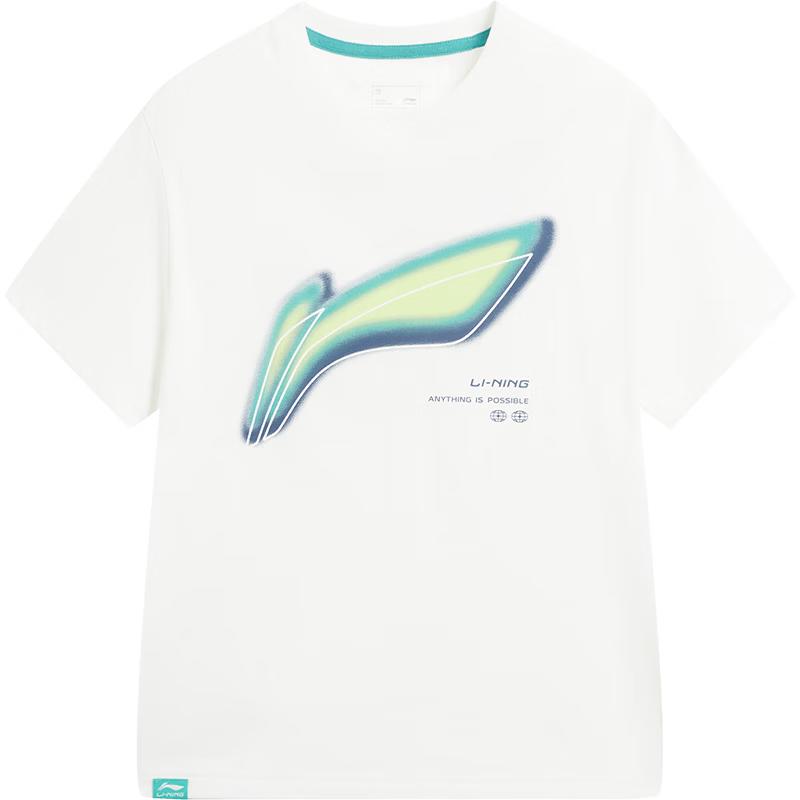 Li-Ning Kids' Breathable Loose Fit Short Sleeve T-Shirt