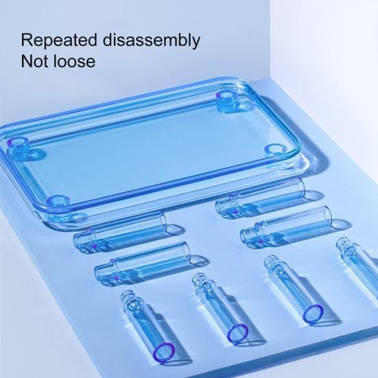 Platforma pro křečka Transparentní Odnímatelná Dekorativní terénní úpravy Průhledná miska na jídlo Úložný prostor pro domácí mazlíčky bez otřepů Stojan na hraní Hračka na šplhání Potřeby pro domácí mazlíčky