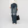 YERAD Women's Extended Length Micro-Flare Stretch Jeans
