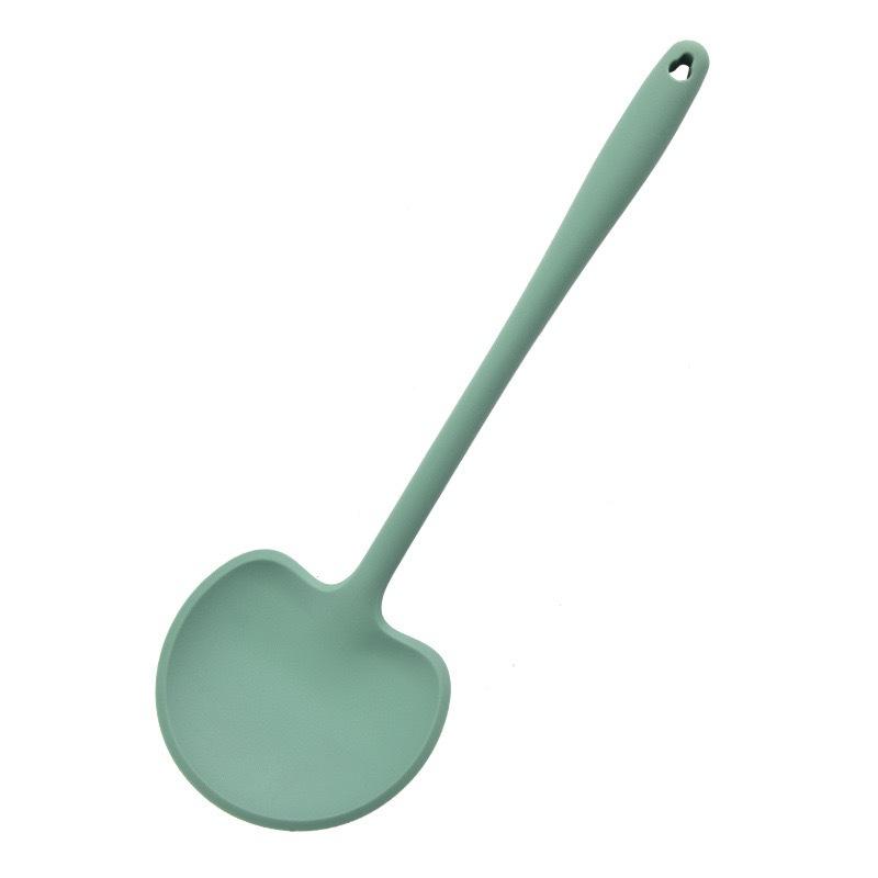 1pc Silicone Mushroom-shaped Long-handled Spatula, Non-stick Pan Spatula, High-temperature Resistant Stir-frying Spatula