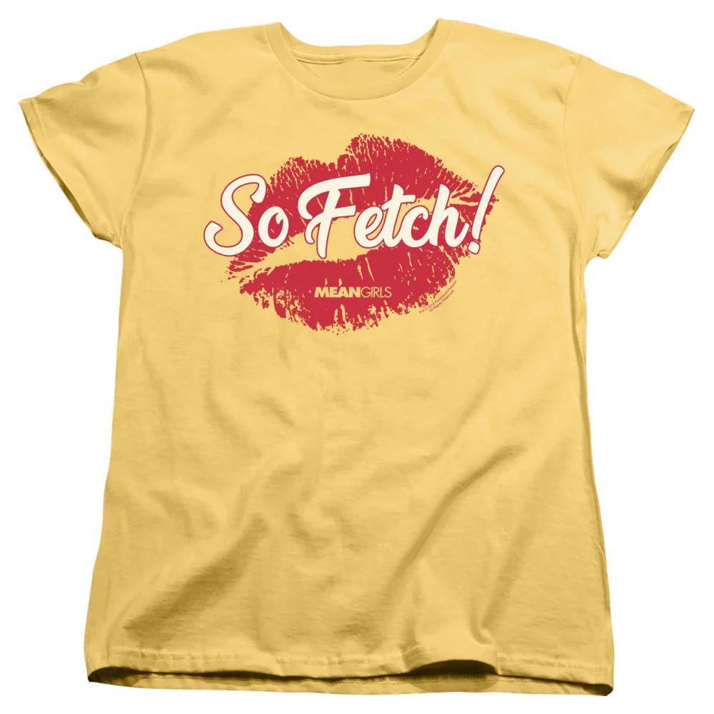 

Mean Girls So Fetch Womens T Shirt Banana S