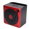 Karaoke Machine with Dual Microphone Portable LED Bluetooth Speaker for Birthday Home Party Red