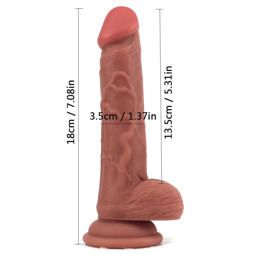 MoDi Dildo Stretch Schub G-Punkt Klitoris Anal Erwachsene Sex Spielzeug für Frauen Paar Flirten Werkzeug