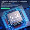 Auriculares Deportivos Bluetooth 5.2 Auriculares de Conducción Ósea Inalámbricos Abiertos para Correr Auriculares Bluetooth con Reducción de Ruido y Micrófono