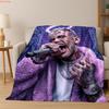Manta de Franela con 26 Estilos de Artistas de Rap Dibujos Animados Tupac Snoop Dogg Hip Hop, Manta Acogedora Suave para Hogar Dormitorio Cama Cubierta de Sofá