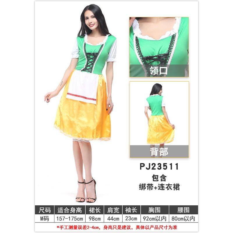 

Большой размер Взрослый Горничная Горничная Одежда Пивная Девушка Одежда Бар Сценическая Одежда one size fits all