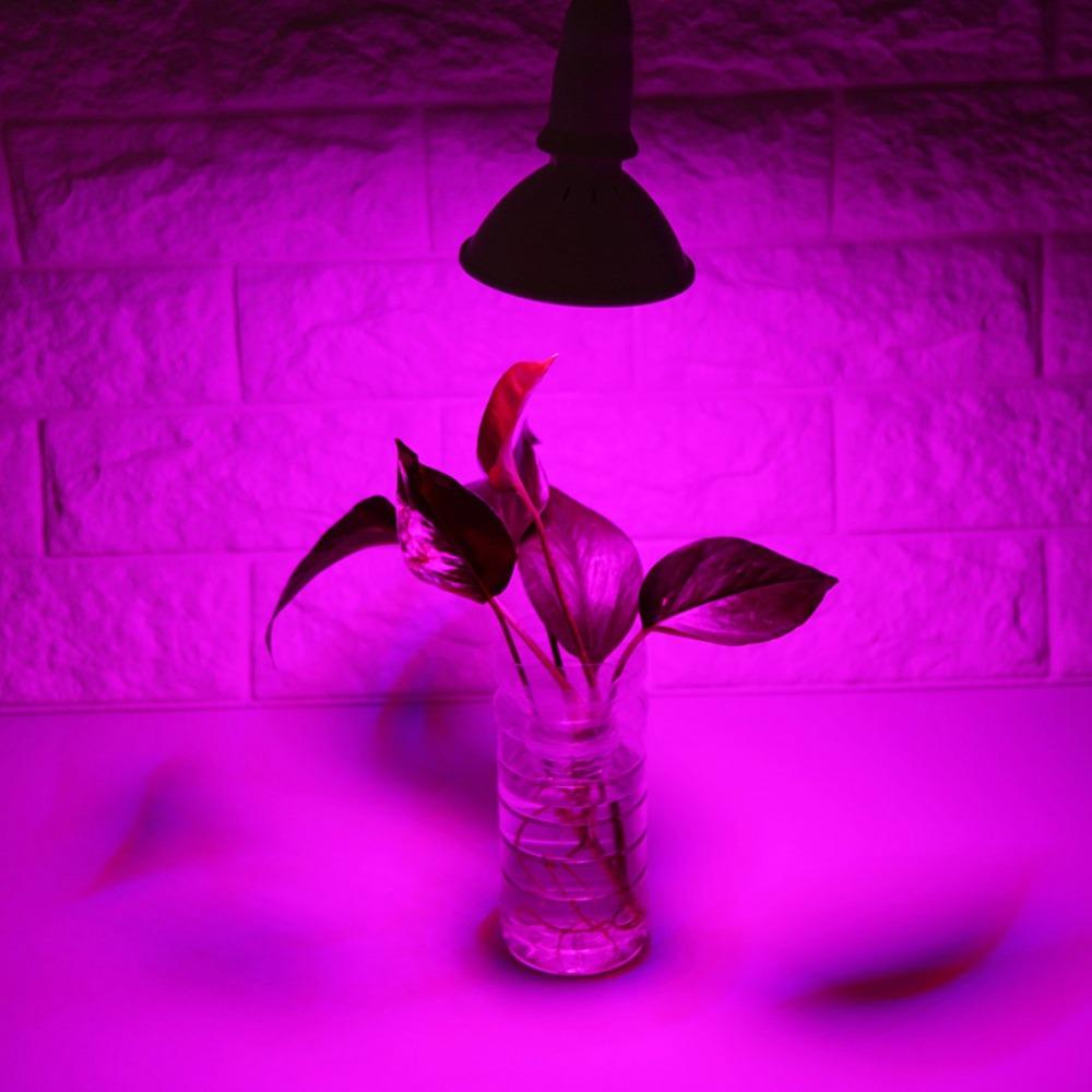 24W Power Plant Grow Light PVC Flower Growing Lamp Hydroponic Growing Lamp Indoor Gardening