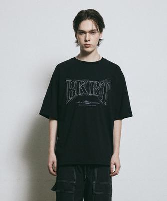 BUNKERBUSTER Big Lettering Graphic Short Sleeve T-Shirt Mq2Tu242_Black
