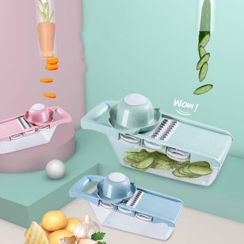 Multi-function Shredder Potato Manual Shred Slicer Home Kitchen Carrot Wire Grater