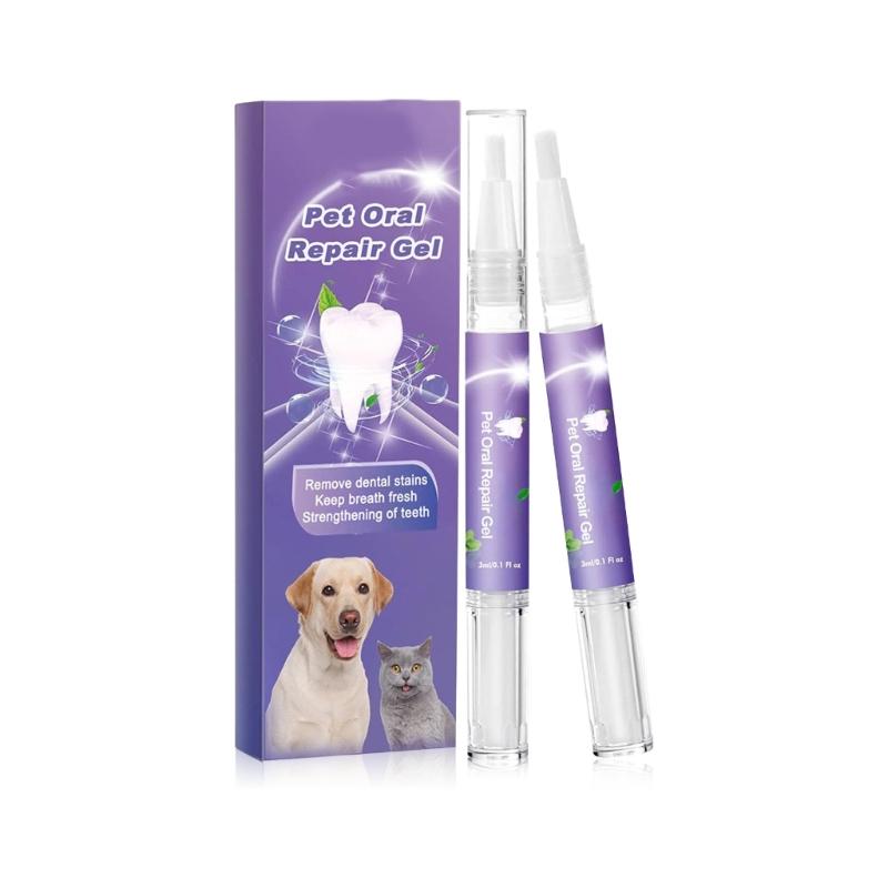 Profesionální gel Pet OralRepair pro hloubkové čištění zubů Psa Orální zdraví Opravný gel Jemné složení Zubní deodorizace