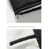 Giacca in Pile Invernale Uomo Donna Casual Collo Alto Parka Ispessito Cappotto Caldo