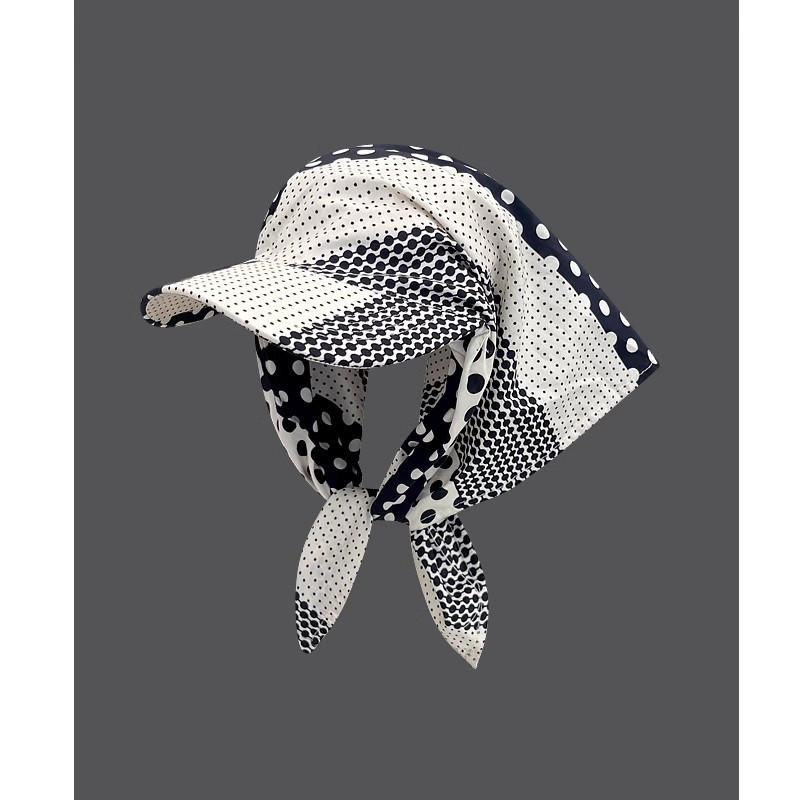 Dot Pattern Baseball Hat With Embroidered Details For Spring Adult Women SmallPolkaDots
