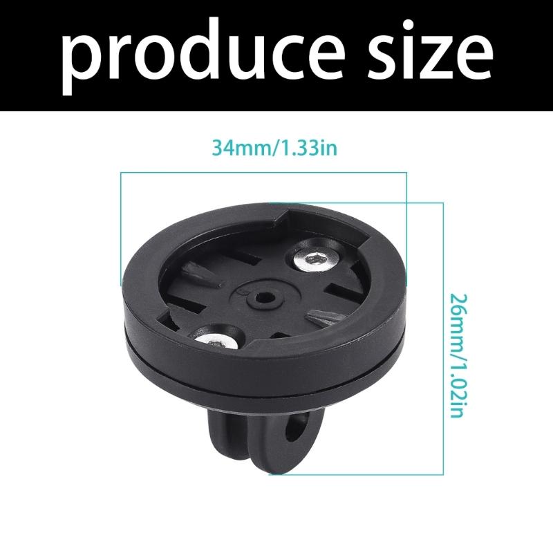 Multifunctional Bicycles Camera Adaptors Mount Bike Computer Fixing Base Bike Light Seat Post Mount Computer Holder