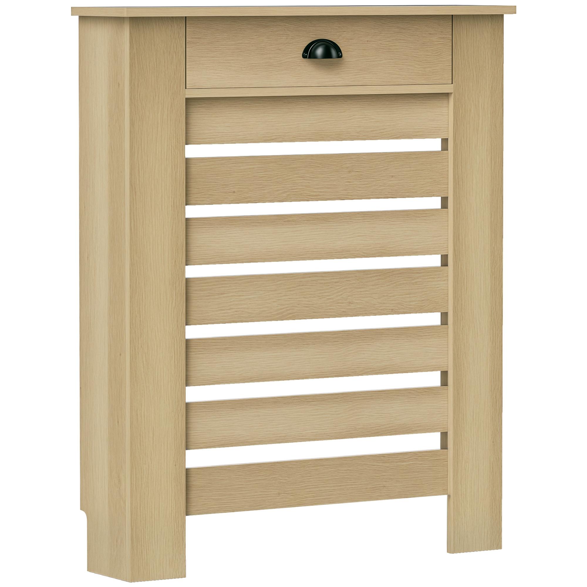 Radiator cover radiator cabinet horizontal slatted