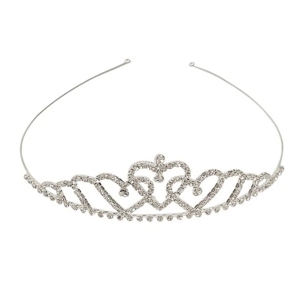 Hair Ornament Bride Crown Crystal Rhinestone Wedding Tiaras Wedding Crown Children
