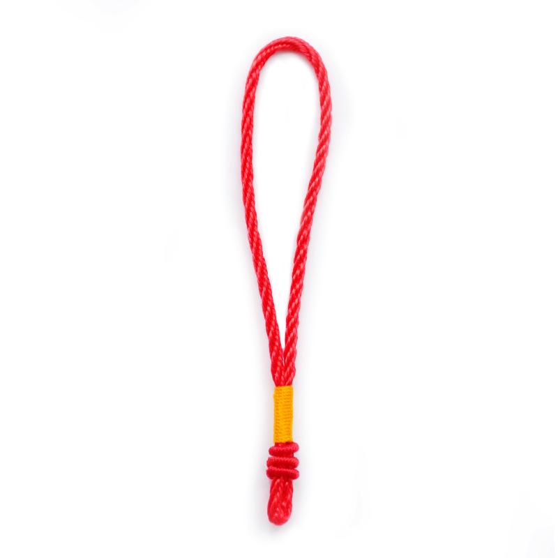 Thin Hemp Rope With Three Rings, Rope Head, Play Piece, Handle Rope, Key Bag, Jewelry Accessories, Fringed Lanyard.