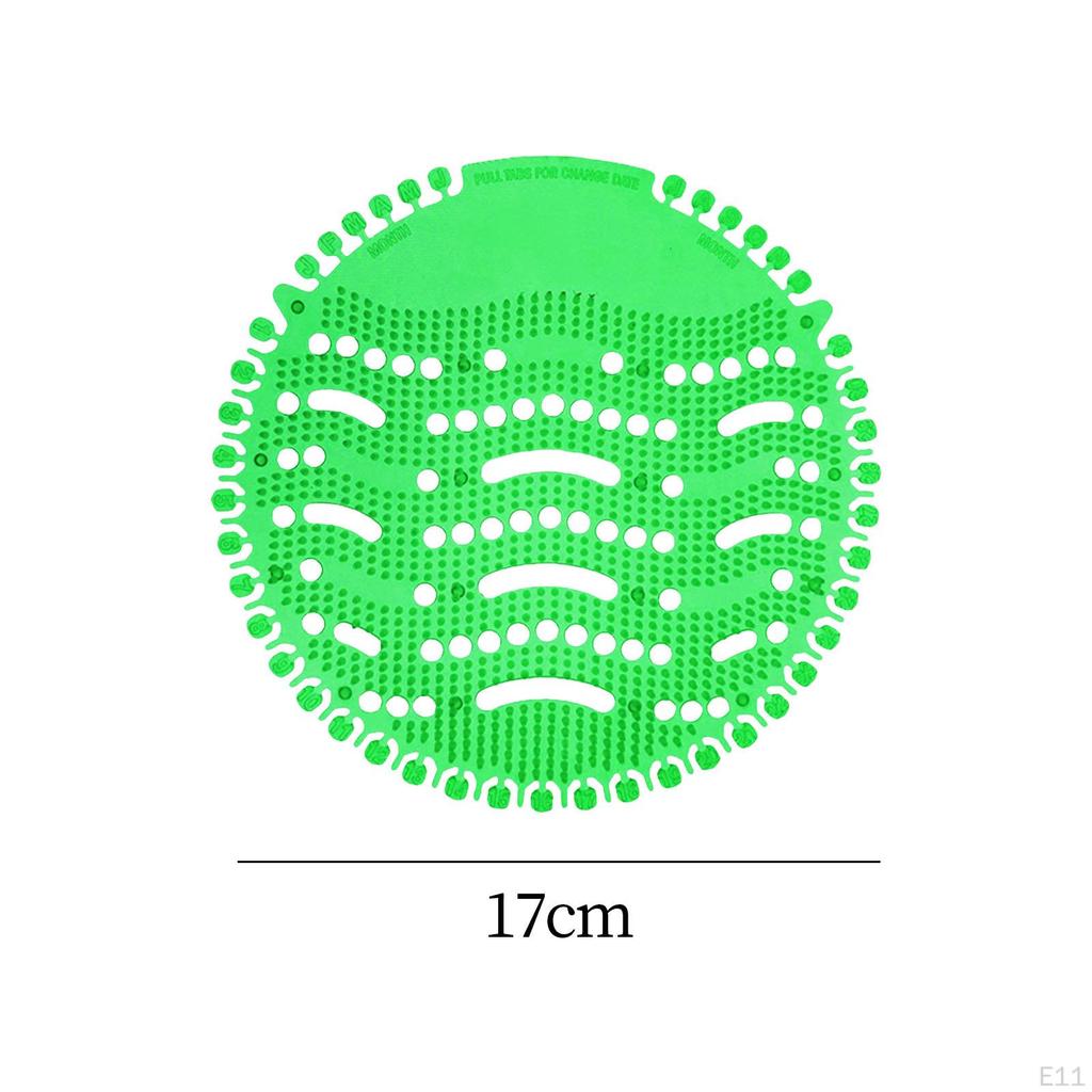 Écran Désodorisant pour Urinoir Tapis Anti-éclaboussures Désodorisant Parfumé pour Bureau Restaurant Cafés